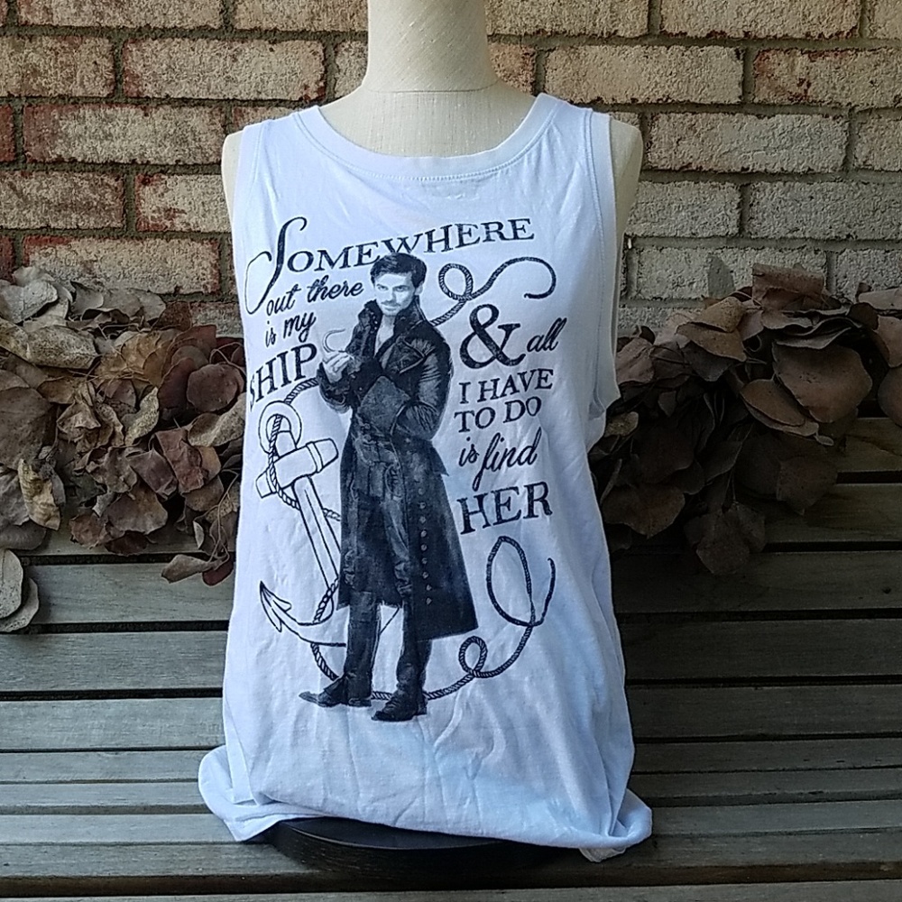 Once Upon A Time Captain Hook tank